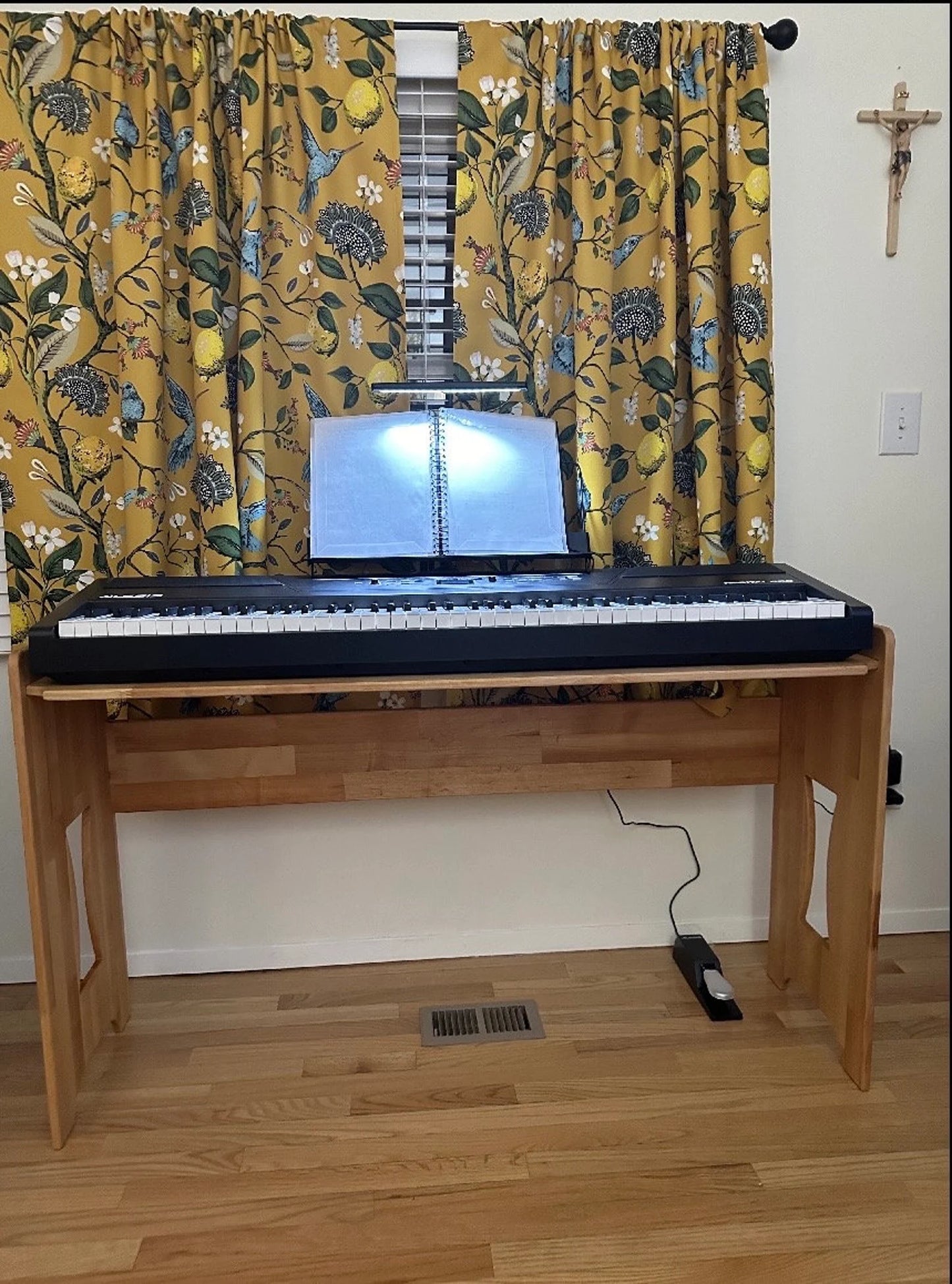 Wooden Table for digital piano