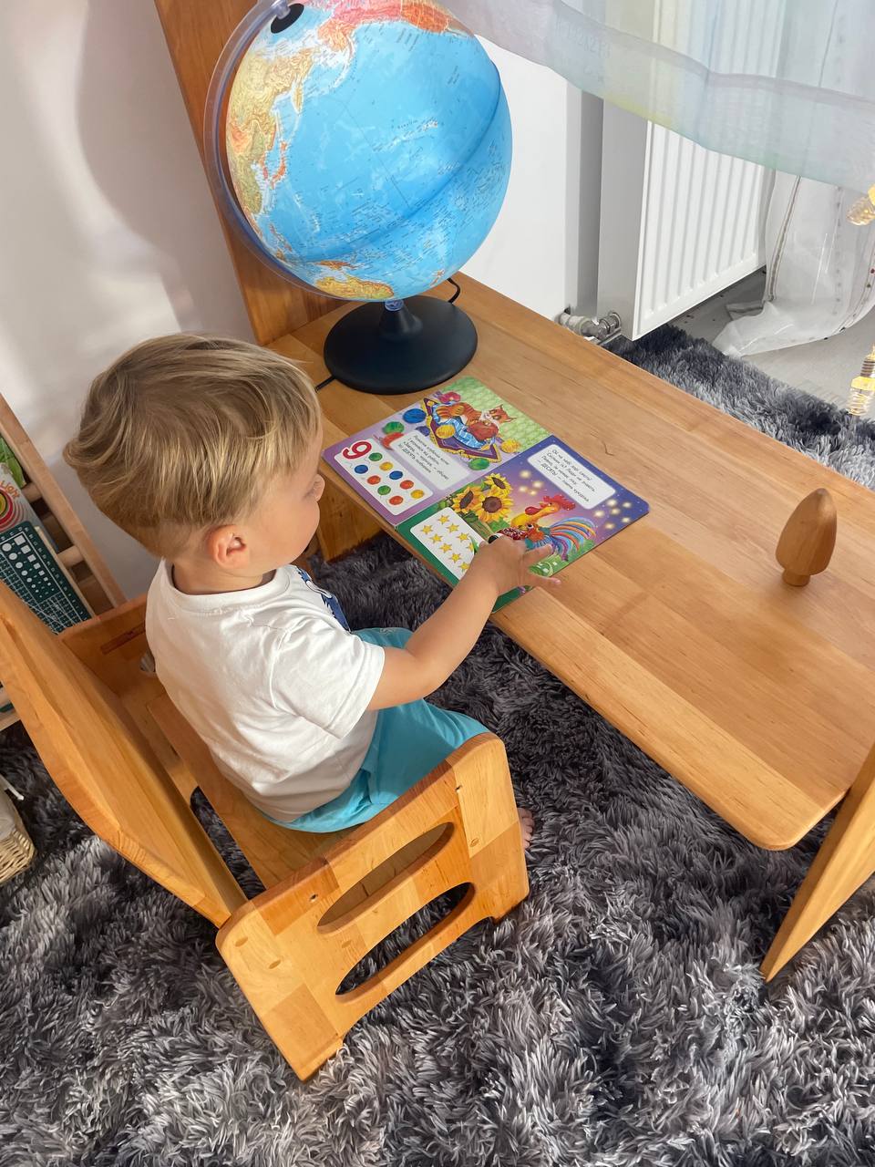 Montessori teepee bed frame furniture Two-Sided Open Frame Wooden Playhouse Space-Saving Design for Under-Bed Play