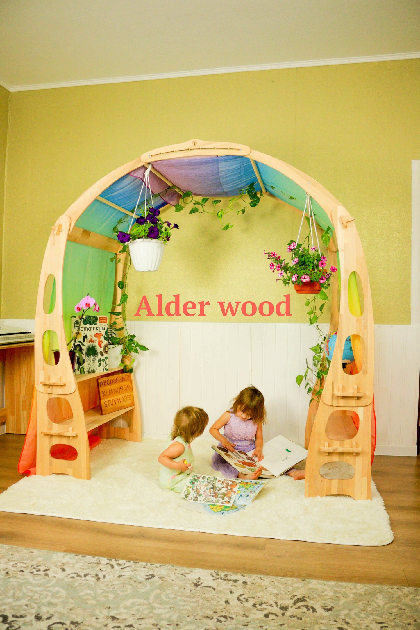 Indoor Playground Extra Large Waldorf PlayStands Christmas Kids Gifts Birthday playhouse Kid wedding activity Foldable Lemonade Montessori