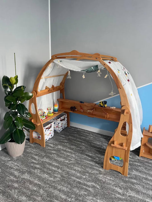 Waldorf playstand shelf Montessori Furniture Wooden Storage Christmas kids gift Birthday Toddler Nursery Decor